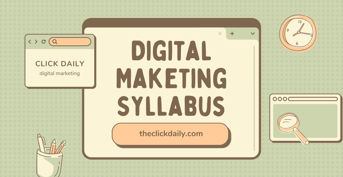 digital Marketing course Syllabus